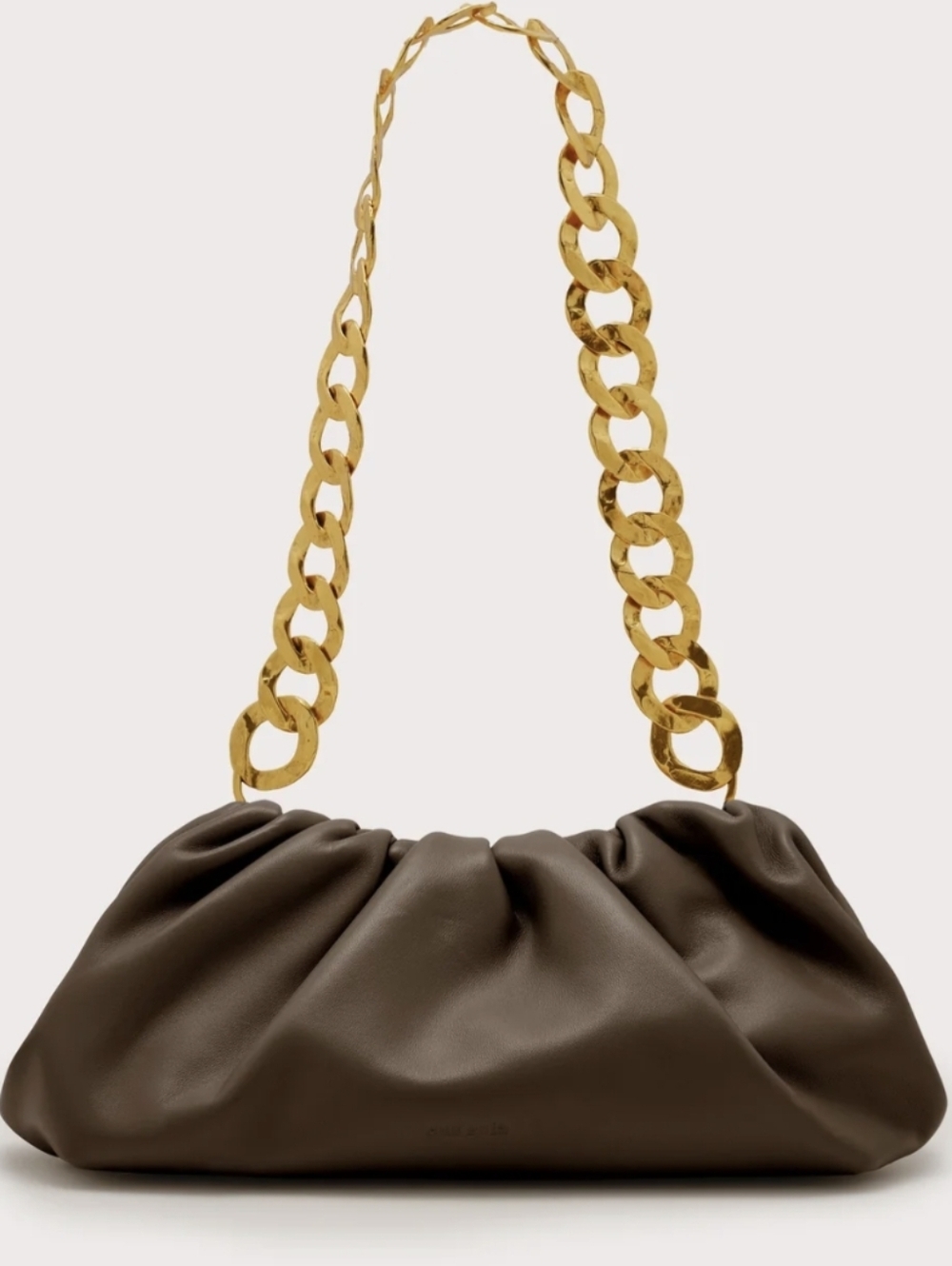 Cult Gaia Dulce Womens Clutch/Shoulder Bag In Brown